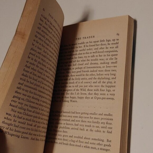 3/$13 Sajo and the Beaver People by Grey Owl children novel paperback - Picture 3 of 6